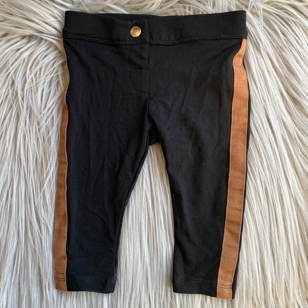 **Moving Sale** Kardashian Kids Baby Girl Racer Stripe Leggings